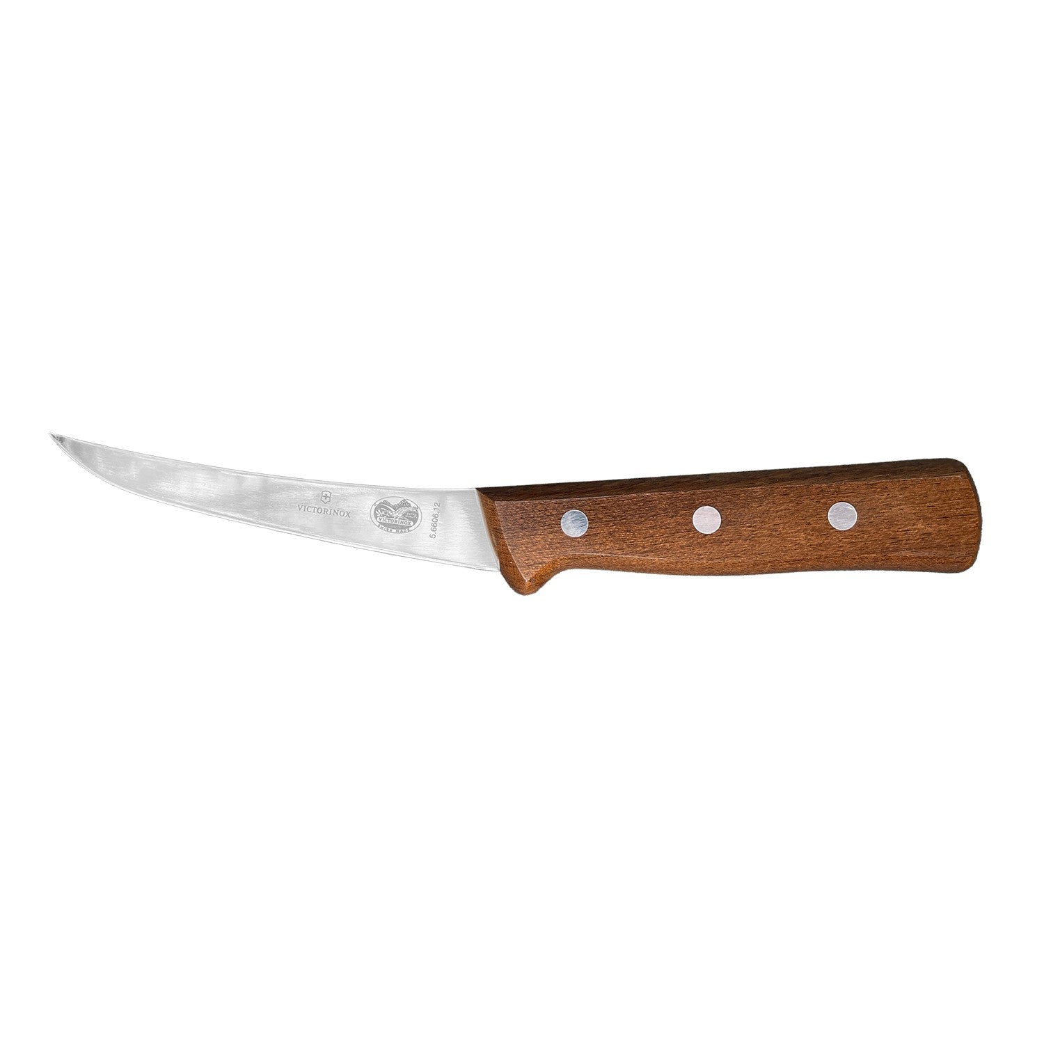 5" Victorinox Curved Semi-Stiff Boning Knife with Wood Handle